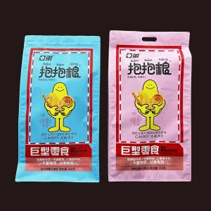 Wholesale Surface printing UV matte ink Flat Bottom Bag