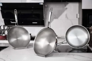 Wholesale Supply Microdot Tri-Ply Wok