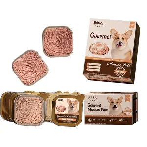 Comida enlatada húmeda para perros de carne picada natural y saludable 100g