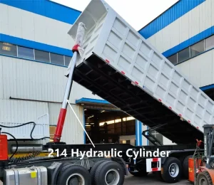 4Axle Rear Dump Semi Trailer