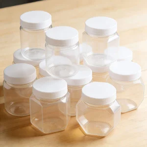 Custom Pet Limpid Plastic Honey Jar Bottle Sealed Jar Blow Molding Product Mould Manufacture