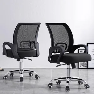Low Price High Quality Foldable Swiveling Arm Rest Swivel Computer Chair Hot Sale Modern Mesh Luxury Office Class Chair