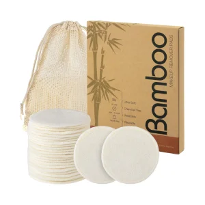 Reusable Bamboo Makeup Remover Pads