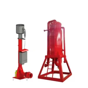 Flare Ignition Device: Horizontal Gas Setup with DN200 Torch Diameter
