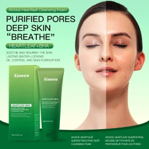 Aiooce Soothing Hydrating Deep Cleansing and Moisturizing Natural Facial Cleanser