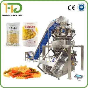 Máquina de Embalagem de Massa Equipamento de Embalagem de Macarrão Alimentos Frescos e Secos Fabricação Automática de Embalagens