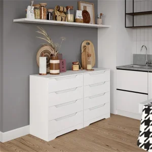 Mueble de dormitorio clásico de madera