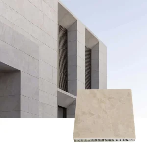 Customized Granite Marble Limestone Natural Stone Composite Sandwich Panel Honeycomb Veneer