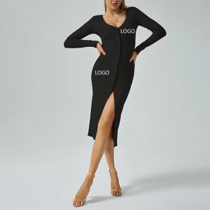 Premium V-Neck Dress