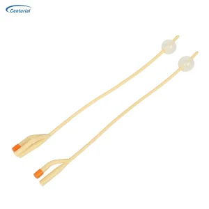 Manufacturers Silicone/Latex Foley Catheter Kit with 2 Way or 3 Way for Medical Use