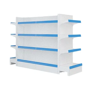 Factory Price Steel Gondola Shelving Steel Supermarket Shelving Retail Display Racks Commercial Rack Shelving Shop Fittings