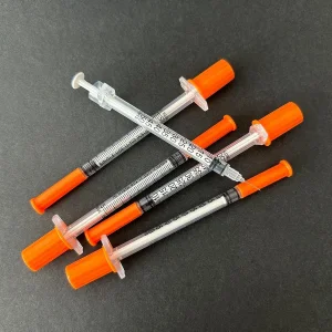 Disposable Safety Sterile Injection Plastic Insulin Syringe