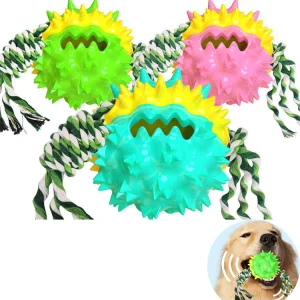 Indestructible Plush Cat Toy Ball