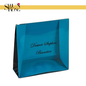 Minimalist Chocolate Bags - Subtle Pet Plastic Strip Window for Understated Luxury