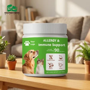 Oimmal Natural Organic 90 Soft Chews Pet Multi Vitamin Treats Supplement 11 In 1 Multivitamin For Dogs