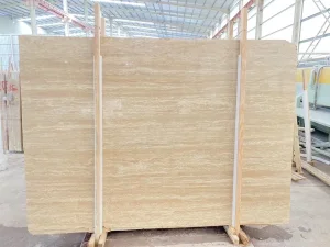 Natural Stone Yellow/Beige Polished/Honed /Italy Roma Travertine for Floor/Wall Slabs/Tiles/Countertops/Stairs/Sills/Column/Mosaic Interiors Decoration