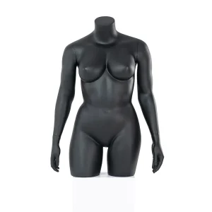 Upper Body Headless Fiberglass Big Size Fat Female Torso Mannequin for Display