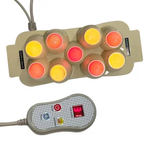 Pop Factory Supply 3 Bal 9 Ball Portable Physiotherapy Device with Independent Controller