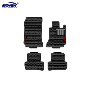 Fácil instalación, alfombrilla para coche resistente a la suciedad y ecológica para Volkswagen VW Polo