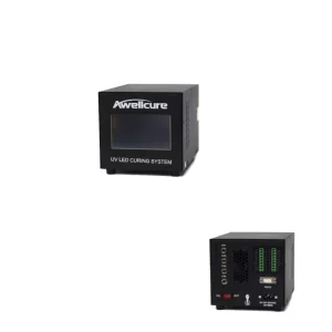 High-Intensity Spot-Curing Light Machine UV-LED Spot Curing System with 4 LED Heads