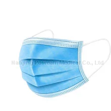 Mascarilla desechable azul civil