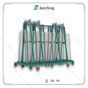 Compact A-Frame Glass Rack
