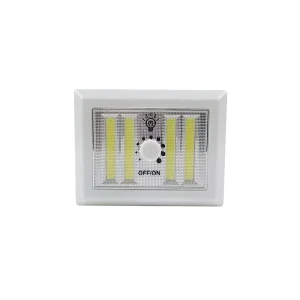 Pequena Luminária LED Brilhante e Eficiente em Energia para Segurança Noturna