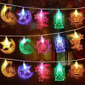 Moon Star Ramadan String LED