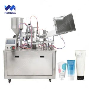 Máquina de Enchimento e Selagem de Tubos de Plástico