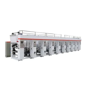 Máquina de Impressão Rotogravura Automática