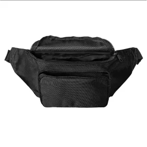 Bolsa de cintura portátil impermeable y económica para hombres, mochila tipo fanny personalizada para actividades al aire libre