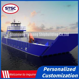 China Steel 68m Landing Craft Work Boat Wholesale Cargo Ship Barge - Customizable Bulk Carrier Boats Built to Meet Specific Business Requirements Globally