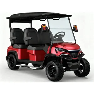 Electric Senior Community and Reserve Patrol Golf Cart with 70-90km Range Aluminum Frame Safe Design