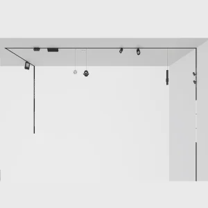 ETL Smart Tuya Ultra Thin Stretch Ceiling Surface Recess Embedded White COB LED Linear Magnetic Aluminum Track CRI 90 5-Year