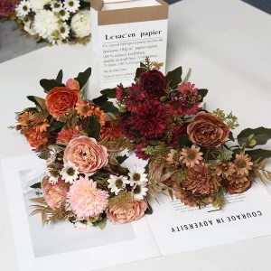 Oktoberfest Fun Artificial Flower Decoration Enhances Festival Vibes Sweet Noble Fresh Dreamy Luxurious Minimal Peony