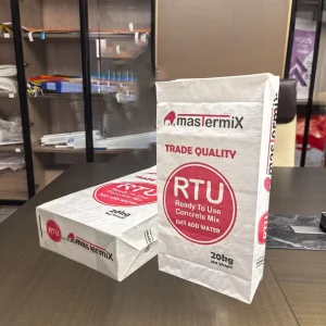 Saco Válvula Woven PP Vazio de Alta Qualidade para Embalagem de Massa para Parede 25kg 50kg Saco