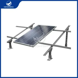 Czhonghu MID End Clamp China Distributor Open Field and Ground Solar Panel Fixing Module End Clamp