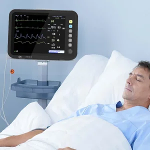 Monitor de Sinais Vitais Multiparamétrico Modular para Quarto de Paciente em UTI