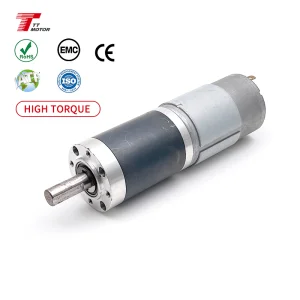 12V 24V High Torque Brushed DC Motor 775 Combine with 42 Mm Box TT MOTOR GEAR MOTOR Permanent Magnet Rohs Drip-proof 180-250ma
