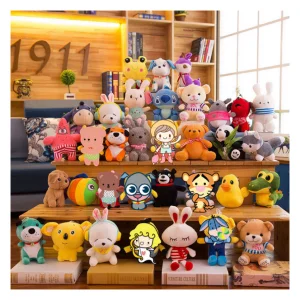 Wholesale Custom Small Plush Toy Doll Cute Claw Machine Mini Soft Toy Manufacturer Supply Stuffed &amp; Plush Toy Animal