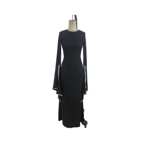 Wholesale Custom Modest Muslim Dresses Long Sleeve