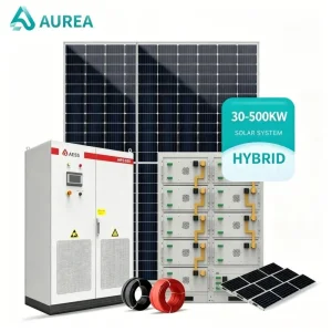 Sistema Híbrido de Energia Solar Conectado à Rede e Off-Grid 100kw 200kw 300kw 500kw Sistema de Armazenamento de Energia Sistema de Microrede