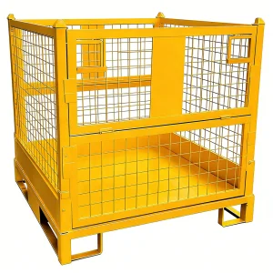 Customized Stacking Storage Cages Wire Mesh Cage