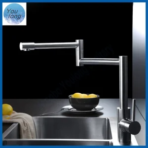 Stainless Steel Folding Stretchable Kitchen Sink Faucet