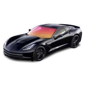 Sunset Burning Sky Red Purple Car Window Pink 80% Vlt 99% Irr Nano Ceramic Solar Colored Blue Chameleon Tint Film