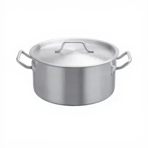 Heavy-Duty Stainless Steel Stock Pot Ceramic Lid Gas Popular Cookware Equipment
