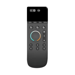 2.4G Wireless Touch Wheel 18-Key Remote NFC Dual-Color Dimmer LED Neon Strip Lighting Control Smart Home System WiFi/Zigbee