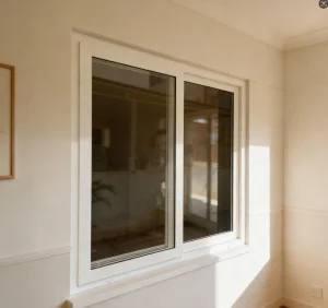 Residential Conch UPVC Sliding Window Double Glazing Soundproof Thermal Insulation