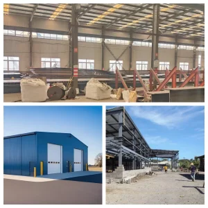 Automated Steel-Structured Logistics Distribution Centers Innovative Steel Research Centers Single Storey Lightweight