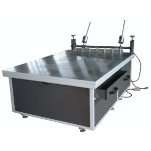 Manual Glass Vacuum Suction Flat Screen Printing Machine